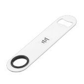 Create Your Own white  スピード栓抜き (正面アングル)