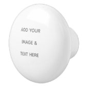 Create Your Own white  セラミックノブ (右)