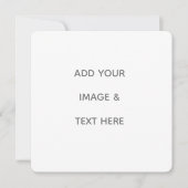 Create Your Own white  セーブザデート (正面)