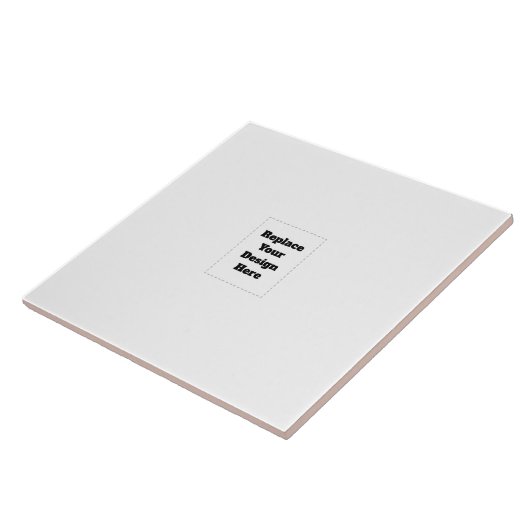 Create Your Own white  タイル (側面)