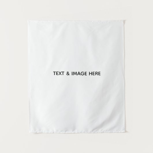Create Your Own white タペストリー (正面)
