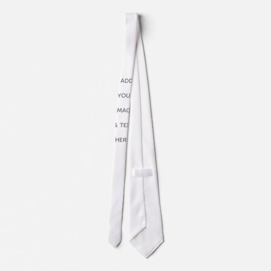 Create Your Own white  ネクタイ (裏面)