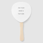 Create Your Own white ハンドファン (正面)