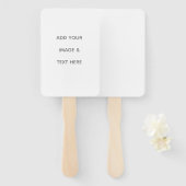 Create Your Own white ハンドファン (正面&裏面)