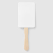 Create Your Own white ハンドファン (裏面)