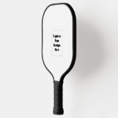 Create Your Own white  ピックルボールラケット (左)