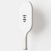 Create Your Own white  ピックルボールラケット (左)