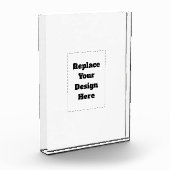 Create Your Own white  フォトブロック (左)