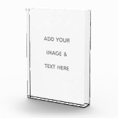 Create Your Own white  フォトブロック (右)