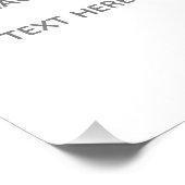 Create Your Own white  フォトプリント (角)