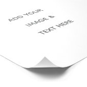 Create Your Own white フォトプリント (角)