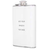 Create Your Own white  フラスク (左)