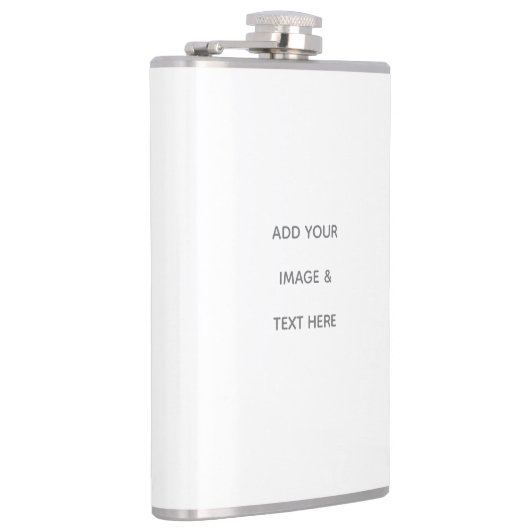 Create Your Own white  フラスク (右)