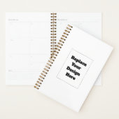Create Your Own white  プランナー手帳 (ディスプレー)