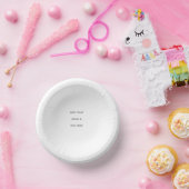 Create Your Own white  ペーパーボウル (パーティー)