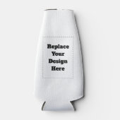 Create Your Own white  ボトルクーラー (正面)