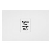 Create Your Own white  ポスター (正面)