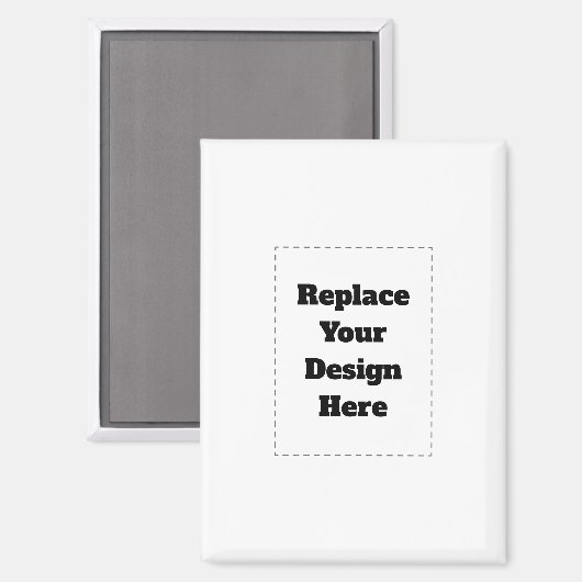 Create Your Own white  マグネット (正面/裏面)