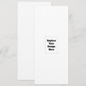 Create Your Own white  メニュー (正面/裏面)