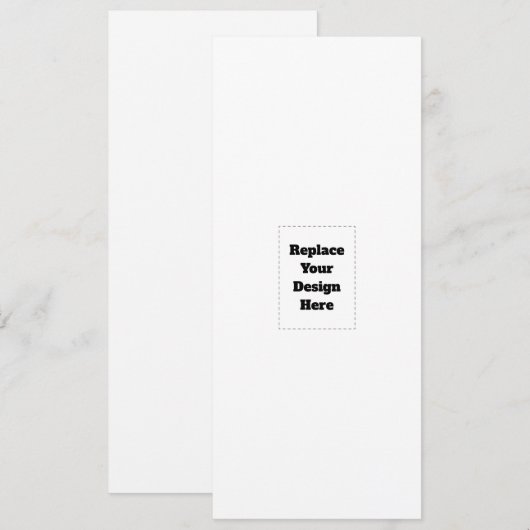 Create Your Own white  メニュー (正面/裏面)