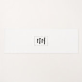 Create Your Own white ヨガマット (正面(横))