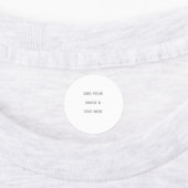 Create Your Own white  ラベル (貼付)