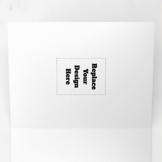 Create Your Own white  三つ折りプログラム (内部最初)