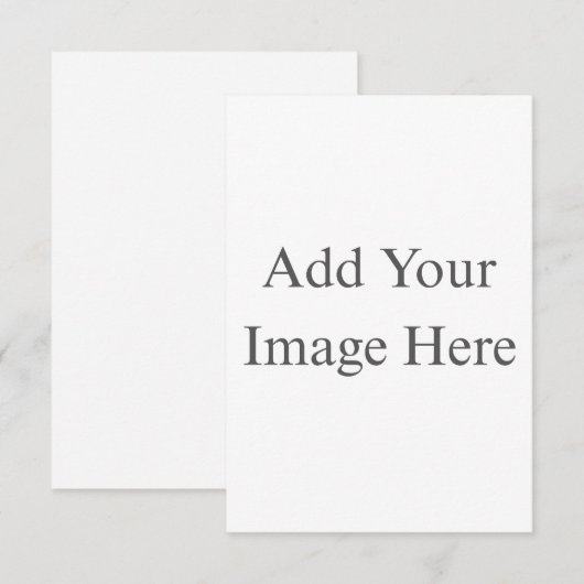 Create Your Own white  出欠カード (正面/裏面)