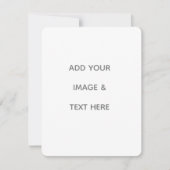 Create Your Own white  出欠カード (正面)