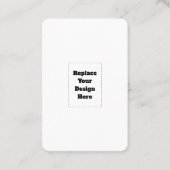 Create Your Own white 割引カード (正面)