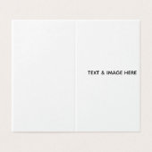 Create Your Own white 名刺 (外部フラット)