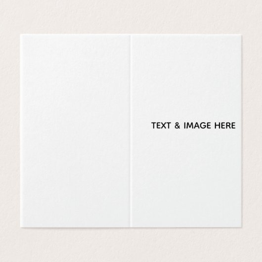 Create Your Own white 名刺 (外部フラット)