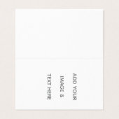 Create Your Own white  名刺 (外部フラット)