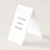 Create Your Own white  名刺 (正面)