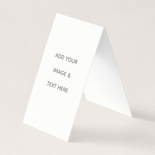 Create Your Own white 名刺 (正面)