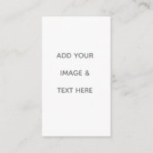 Create Your Own white 名刺 (正面)