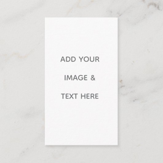 Create Your Own white 名刺 (正面)