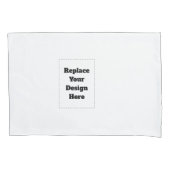 Create Your Own white  枕カバー (正面)