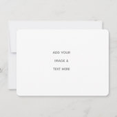 Create Your Own white  案内状 (正面)