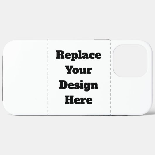 Create Your Own white  Case-Mate iPhoneケース (裏面 (横))