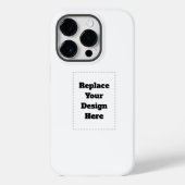 Create Your Own white  Case-Mate iPhoneケース (裏面)