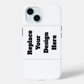 Create Your Own white  Case-Mate iPhoneケース (裏面)