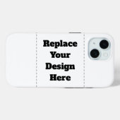 Create Your Own white  Case-Mate iPhoneケース (裏面 (横))