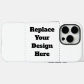 Create Your Own white  Case-Mate iPhoneケース (裏面 (横))