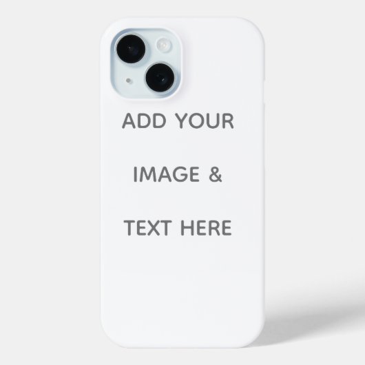 Create Your Own white Case-Mate iPhoneケース (裏面)