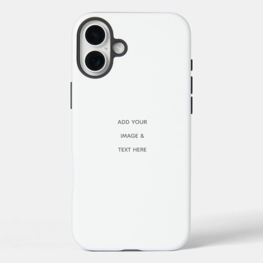 Create Your Own white  Case-Mate iPhoneケース (裏面)