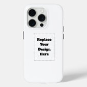 Create Your Own white Case-Mate iPhoneケース (裏面)