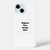 Create Your Own white  Case-Mate iPhoneケース (裏面)
