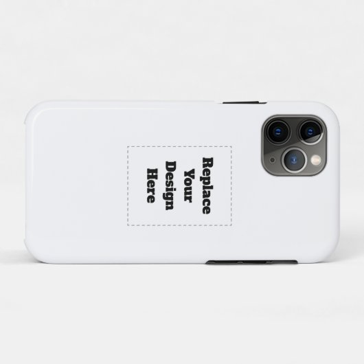 Create Your Own white  Case-Mate iPhoneケース (裏面(横))
