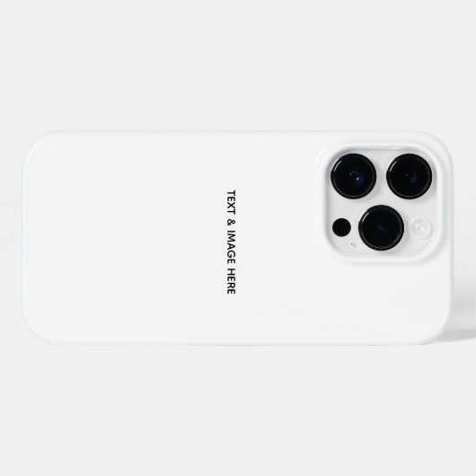 Create Your Own white Case-Mate iPhoneケース (裏面 (横))